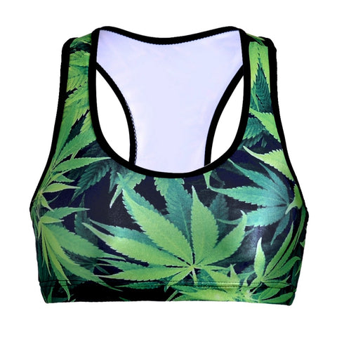 Summer Weed Leaf Top