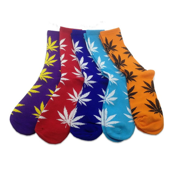 Unisex Weed Socks Set (5 Pairs)