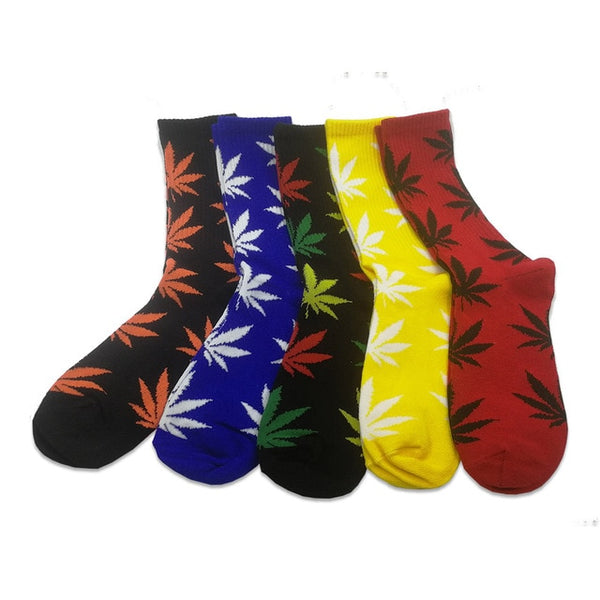 Unisex Weed Socks Set (5 Pairs)