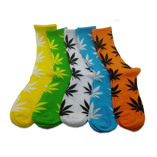 Unisex Weed Socks Set (5 Pairs)