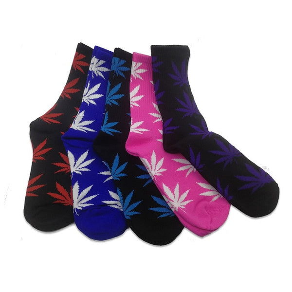 Unisex Weed Socks Set (5 Pairs)