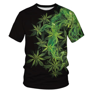 3-D Weed Unisex T Shirt