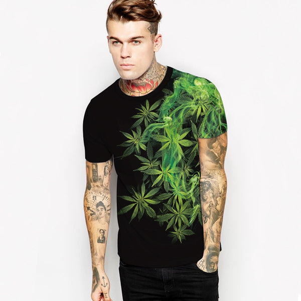 3-D Weed Unisex T Shirt